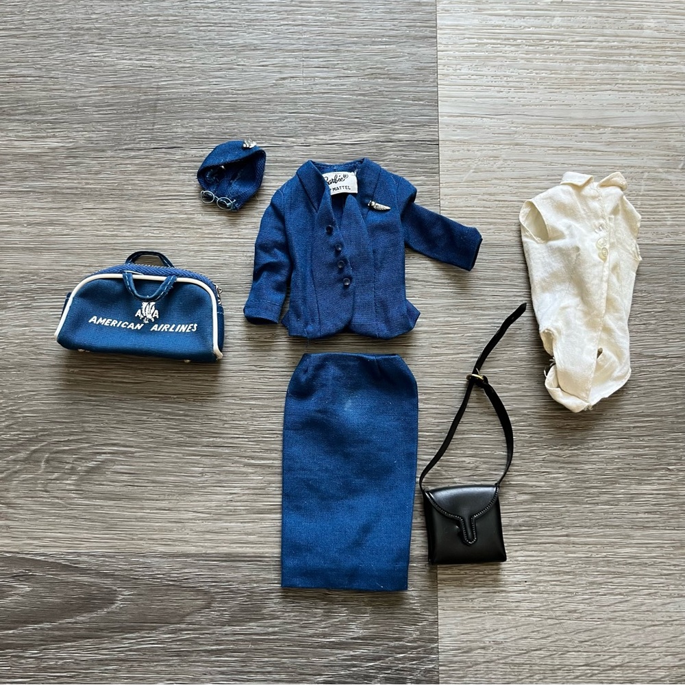 Vintage American airline Barbie outfit